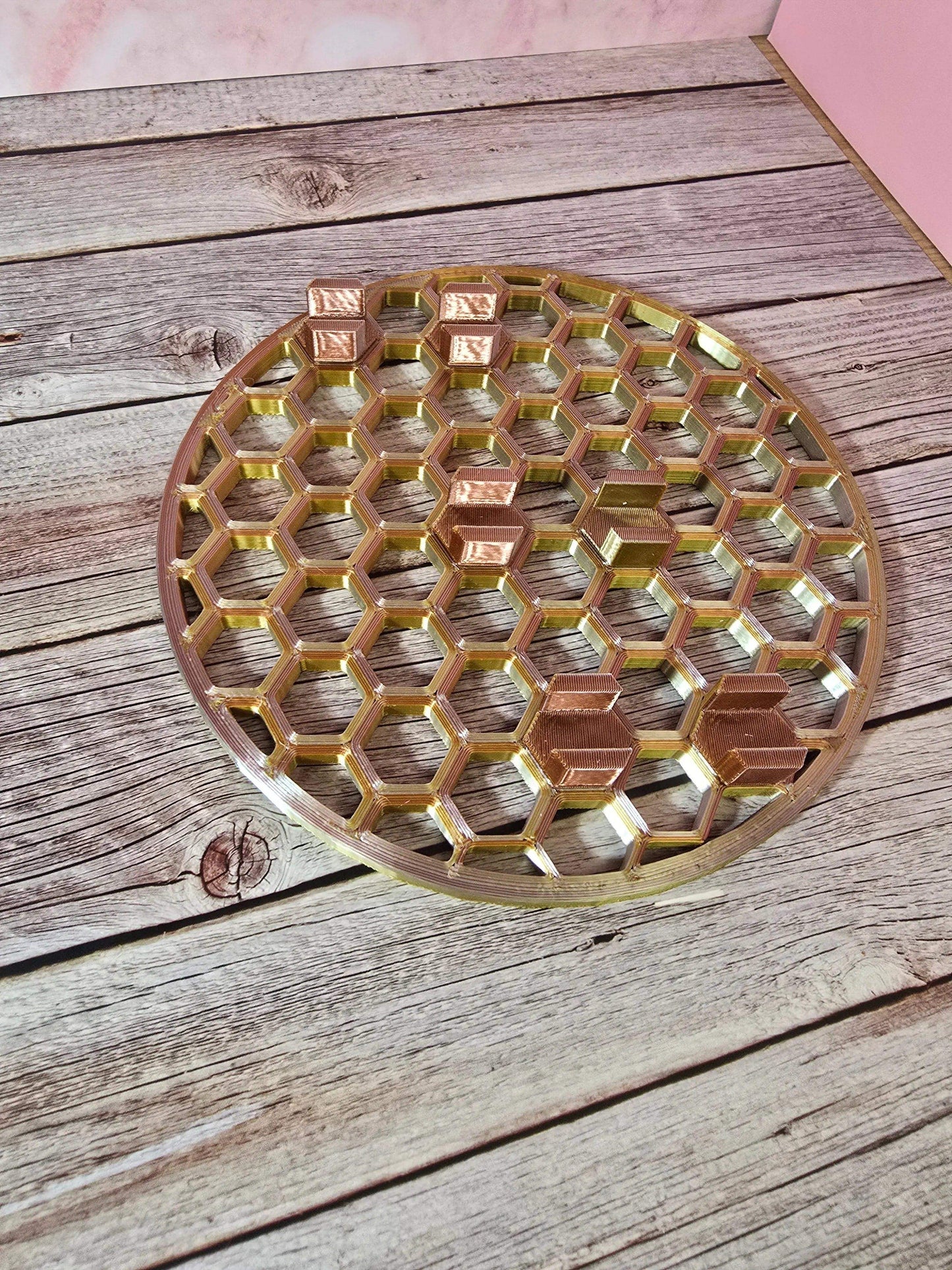 Króliki 3D dekoracja zestaw 3x XL z podstawami | design loft nowoczesny | biały czarny złoty Uniikki CraftStudio